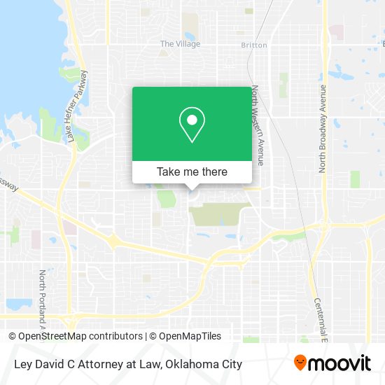 Ley David C Attorney at Law map