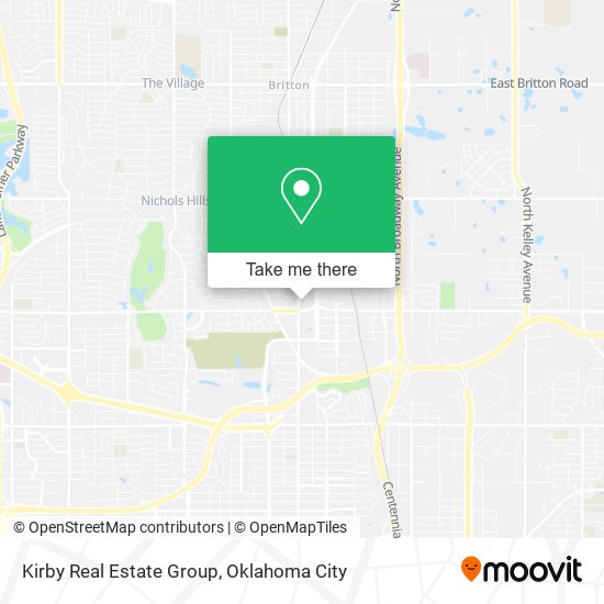 Mapa de Kirby Real Estate Group