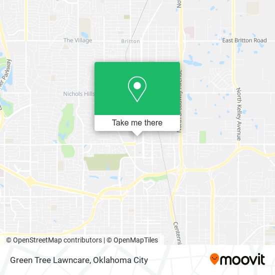 Green Tree Lawncare map