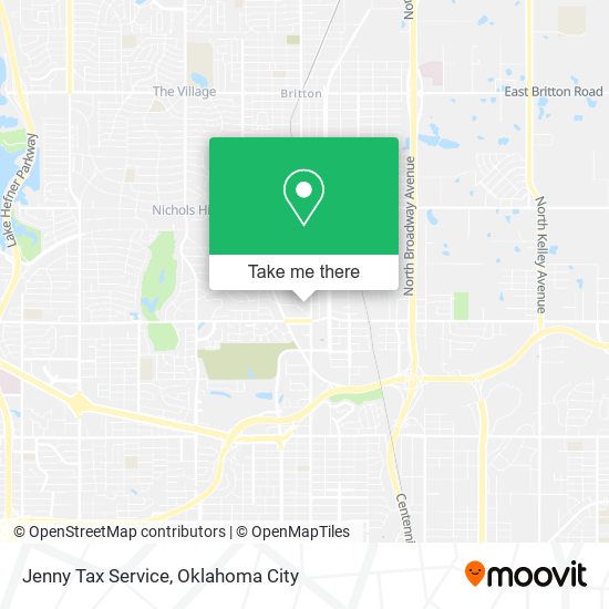 Jenny Tax Service map