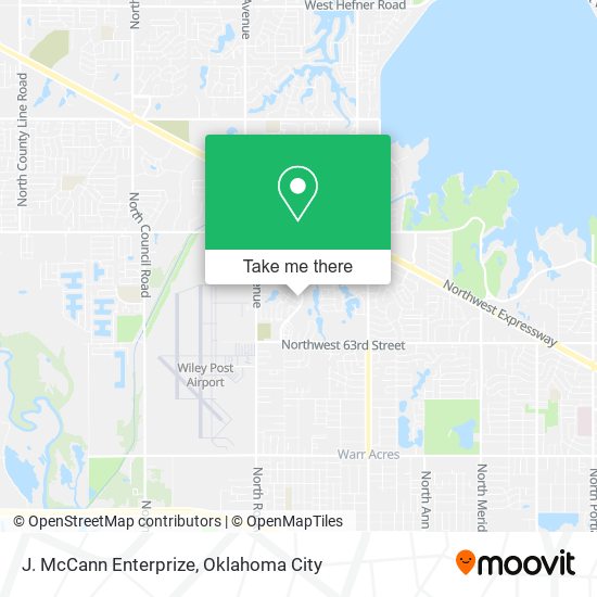 J. McCann Enterprize map