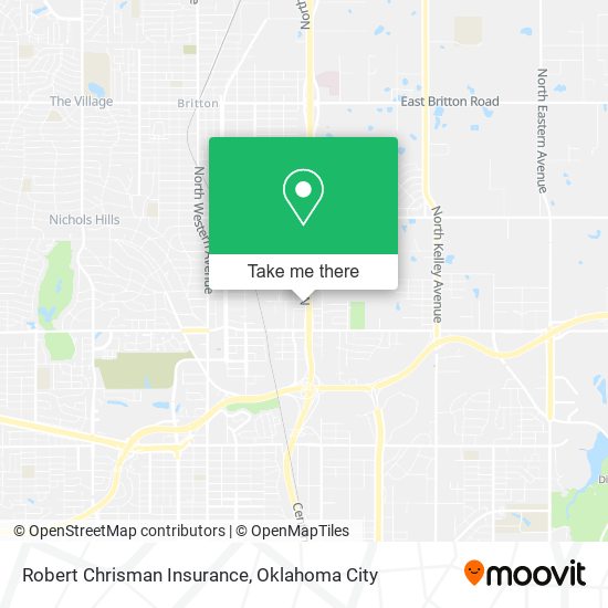 Mapa de Robert Chrisman Insurance