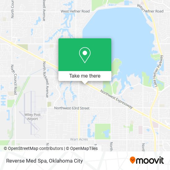Reverse Med Spa map