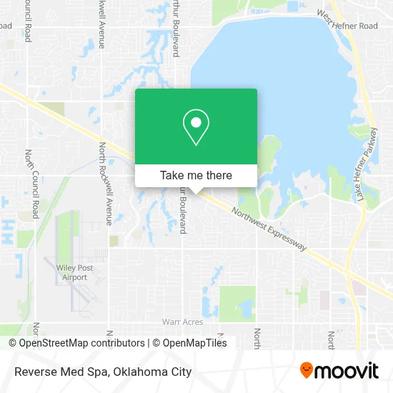 Reverse Med Spa map