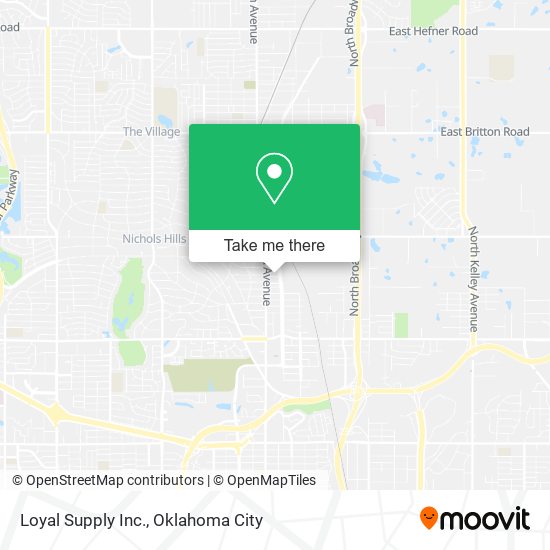 Mapa de Loyal Supply Inc.