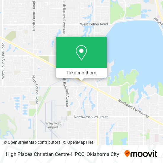 High Places Christian Centre-HPCC map