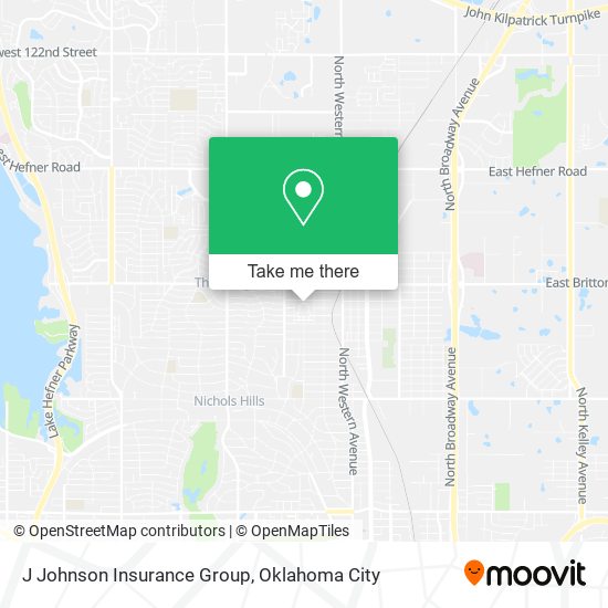 J Johnson Insurance Group map