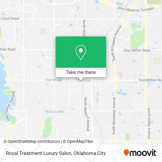 Royal Treatment Luxury Salon map