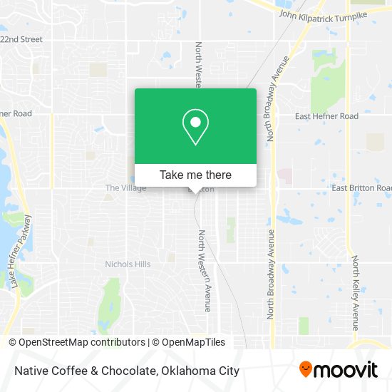 Mapa de Native Coffee & Chocolate