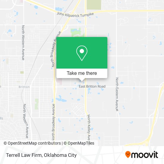 Terrell Law Firm map