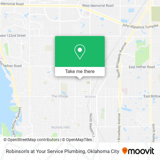 Mapa de Robinson's at Your Service Plumbing