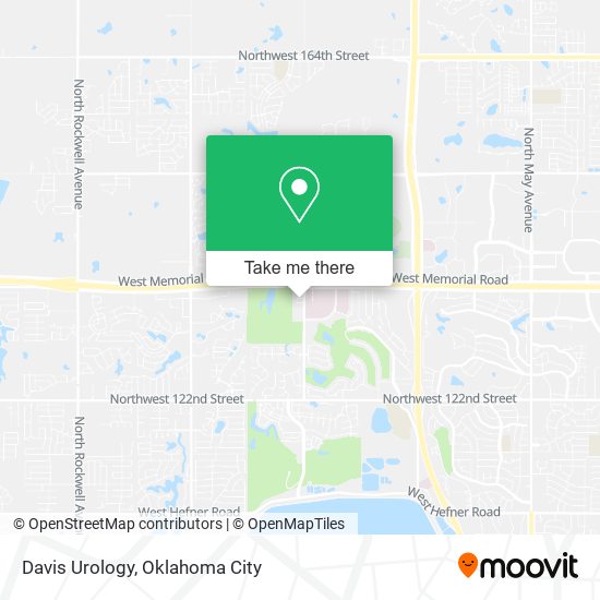 Davis Urology map