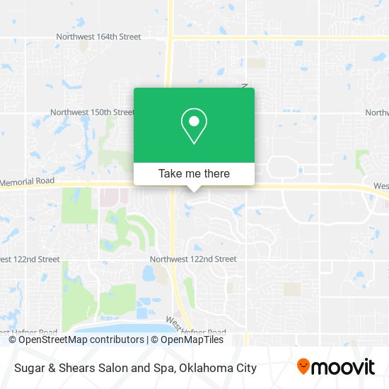 Mapa de Sugar & Shears Salon and Spa