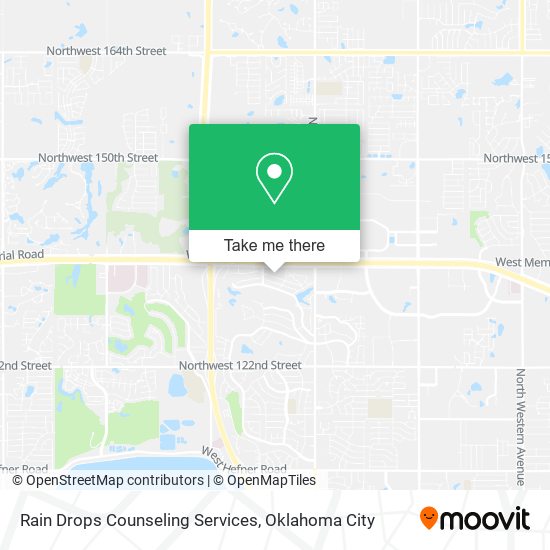 Rain Drops Counseling Services map