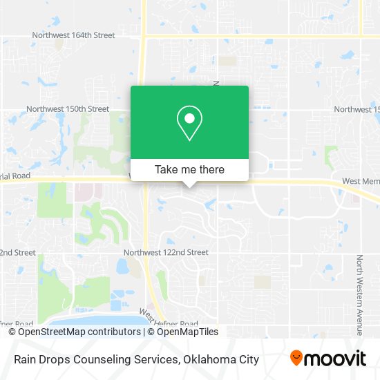 Mapa de Rain Drops Counseling Services