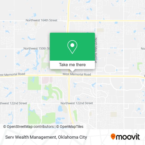 Serv Wealth Management map