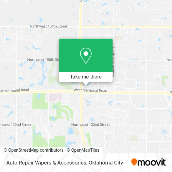 Auto Repair Wipers & Accessories map