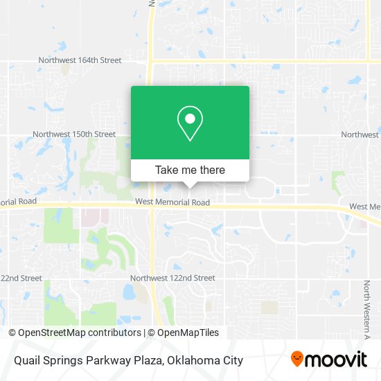 Quail Springs Parkway Plaza map