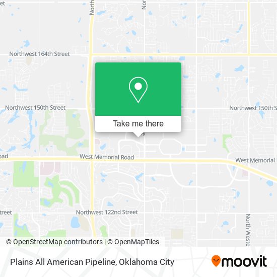 Mapa de Plains All American Pipeline