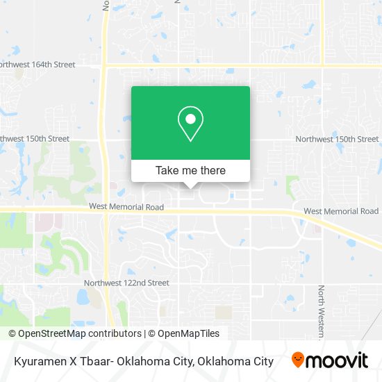 Mapa de Kyuramen X Tbaar- Oklahoma City