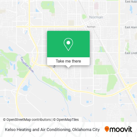 Mapa de Kelso Heating and Air Conditioning