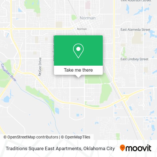 Traditions Square East Apartments map