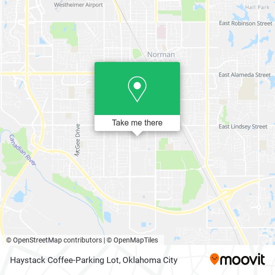 Haystack Coffee-Parking Lot map