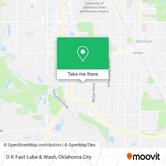 O K Fast Lube & Wash map