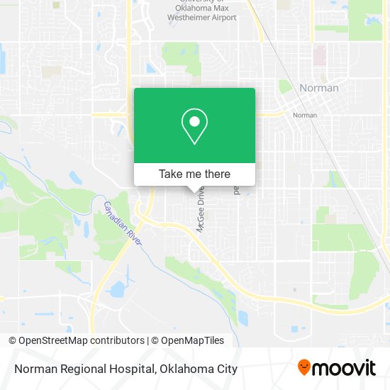 Norman Regional Hospital map