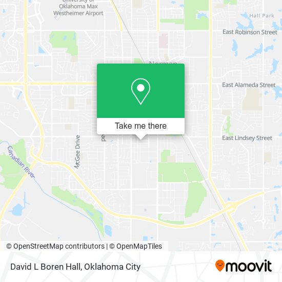 David L Boren Hall map