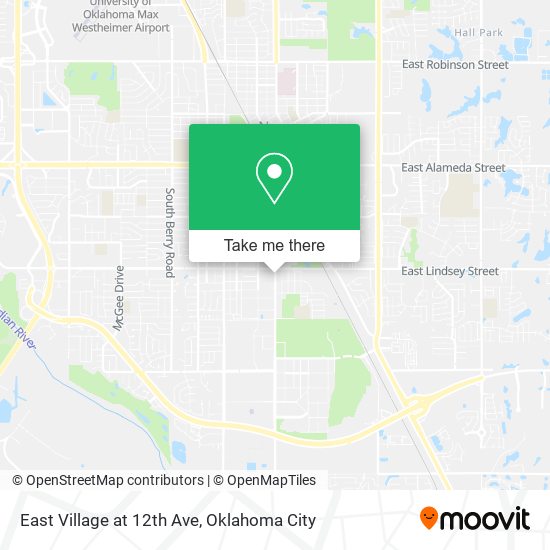 East Village at 12th Ave map