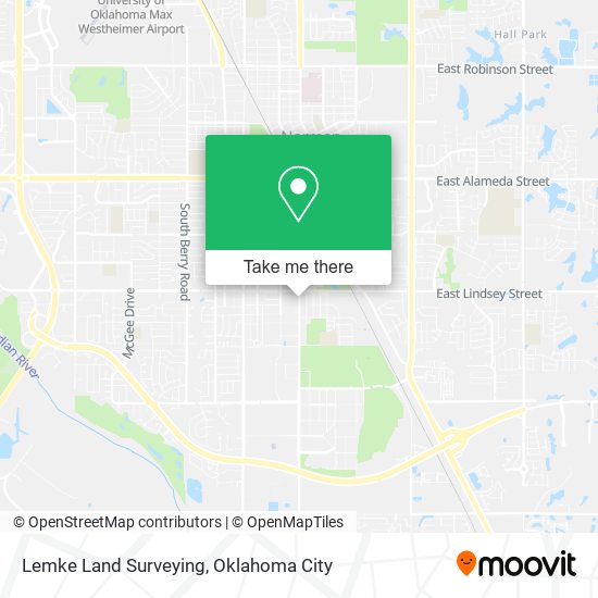 Lemke Land Surveying map