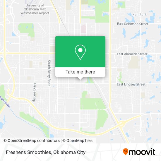 Freshens Smoothies map