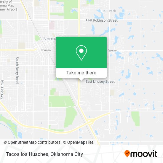 Tacos los Huaches map