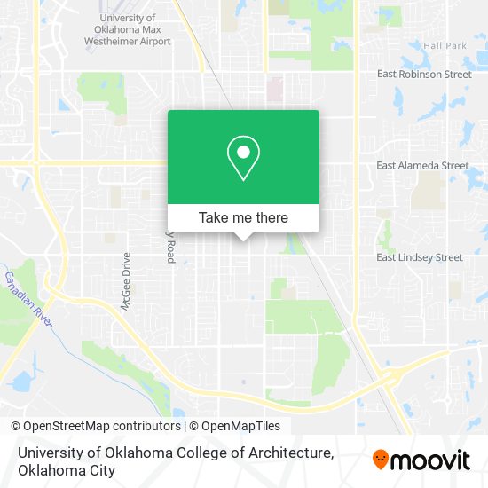 Mapa de University of Oklahoma College of Architecture