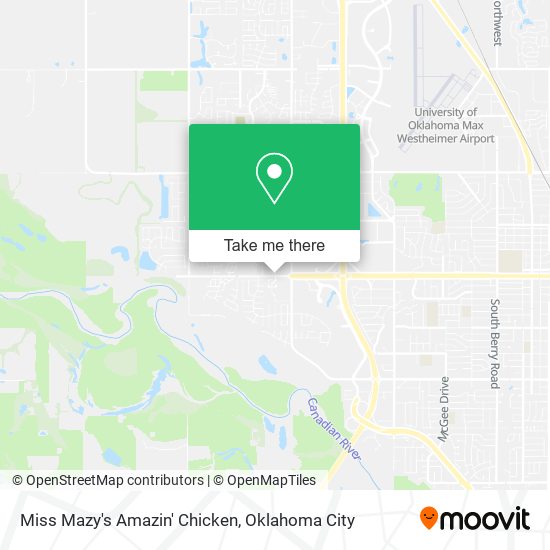 Miss Mazy's Amazin' Chicken map