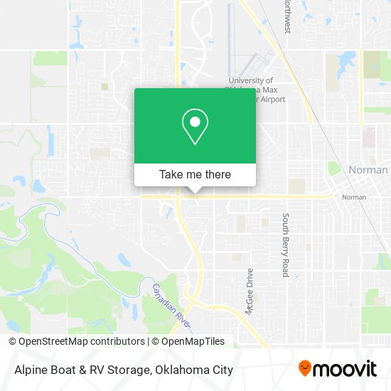 Mapa de Alpine Boat & RV Storage