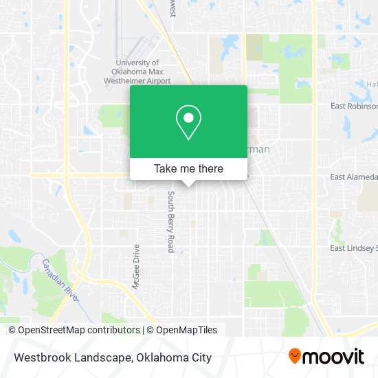 Westbrook Landscape map