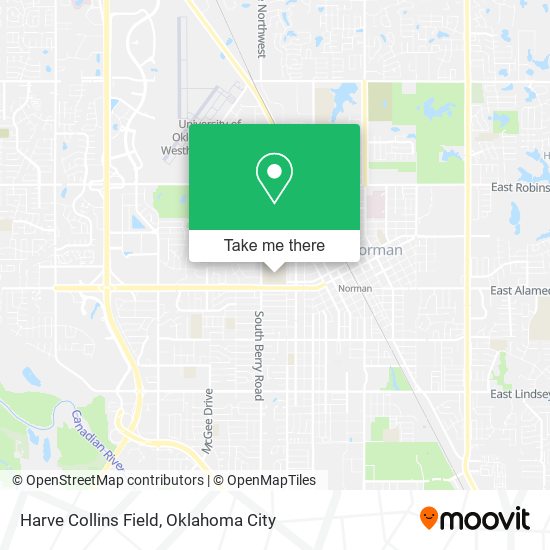 Harve Collins Field map
