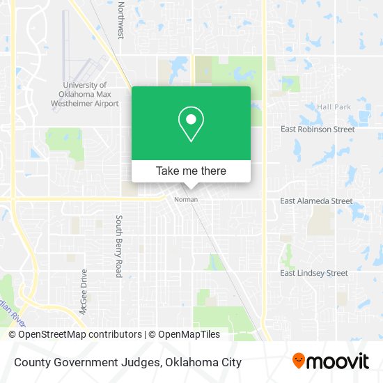 County Government Judges map