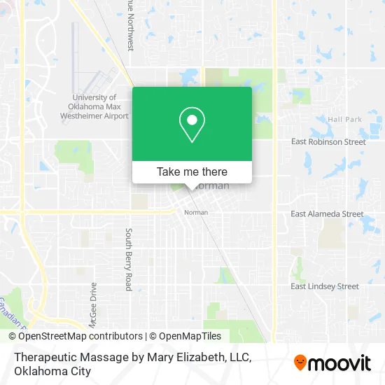 Therapeutic Massage by Mary Elizabeth, LLC map