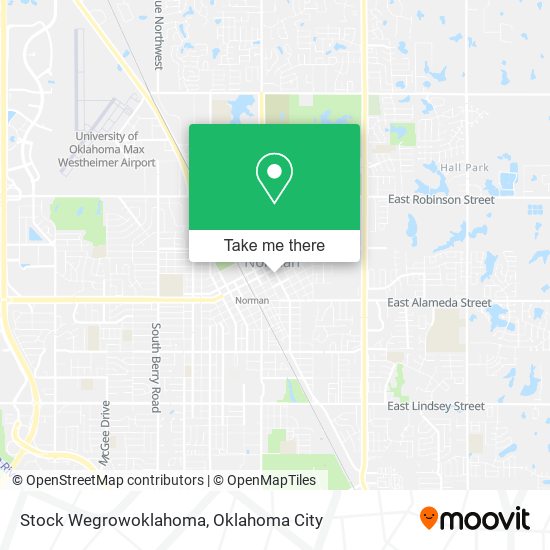 Stock Wegrowoklahoma map