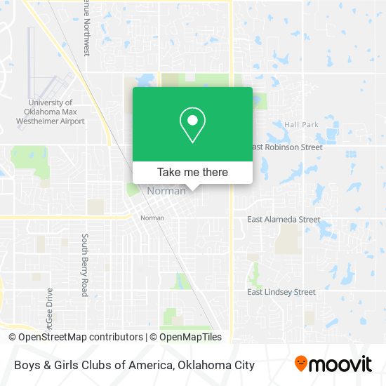Boys & Girls Clubs of America map