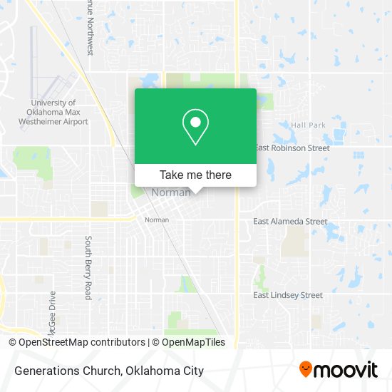 Generations Church map