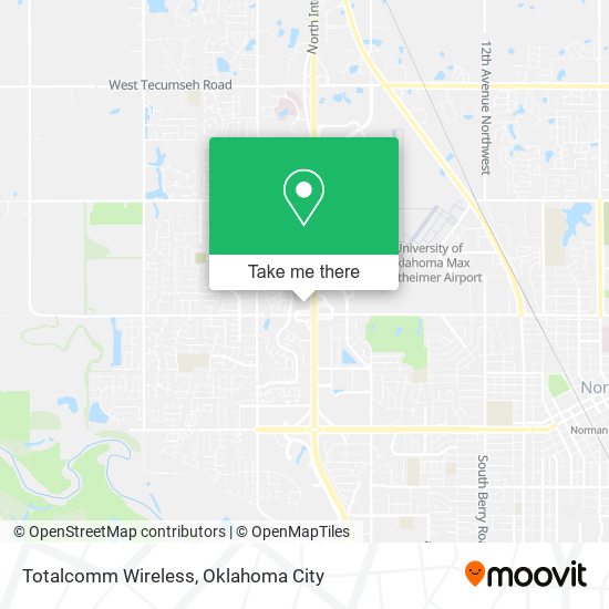 Mapa de Totalcomm Wireless