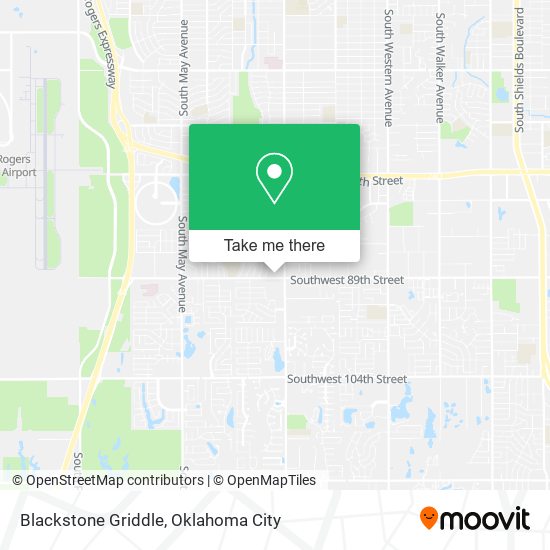 Mapa de Blackstone Griddle
