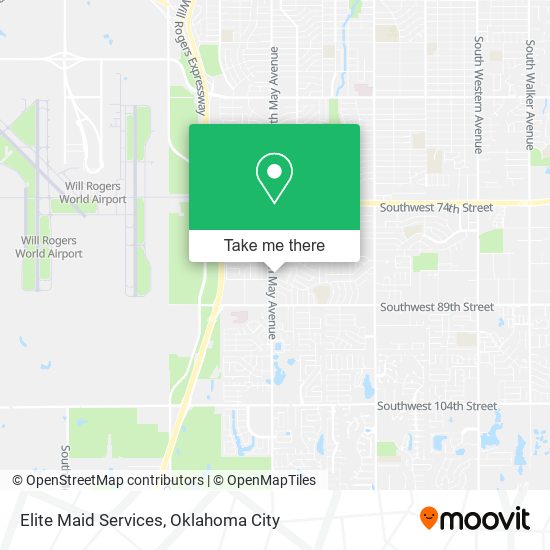 Mapa de Elite Maid Services