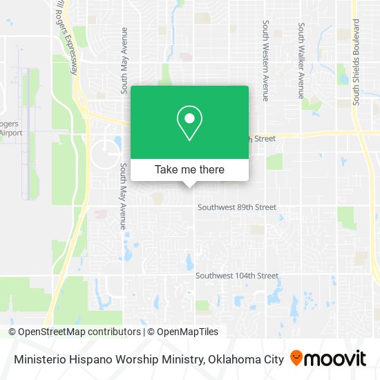 Mapa de Ministerio Hispano Worship Ministry