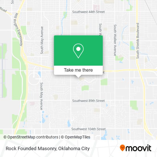 Rock Founded Masonry map