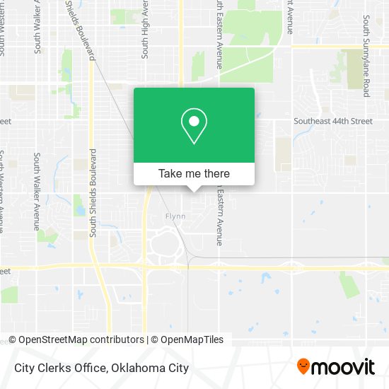City Clerks Office map